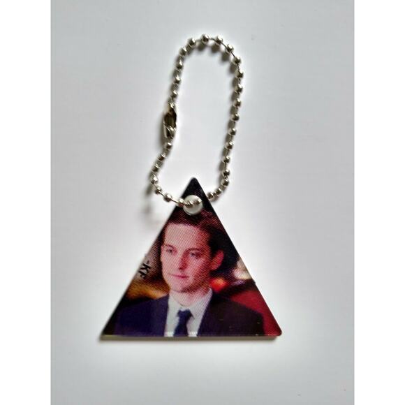 Spider-Man Pinball Machine Keychain Plastic Promo Peter Parker Original #1 - Picture 4 of 4